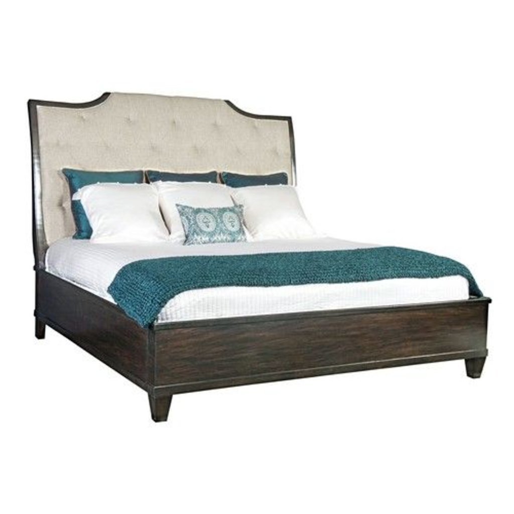 Sutton House Upholstered Sleigh Bed Queen Plantecor Sutton House Upholstered Sleigh Bed Queen