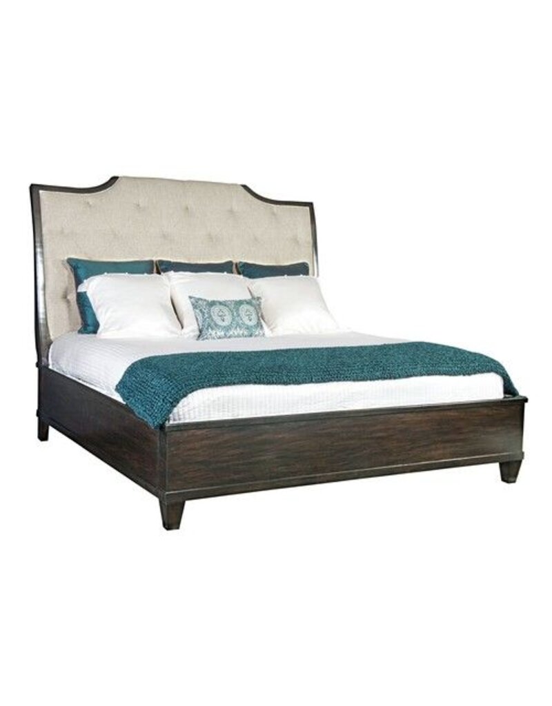 Sutton House Upholstered Sleigh Bed Queen Plantecor Sutton House Upholstered Sleigh Bed Queen