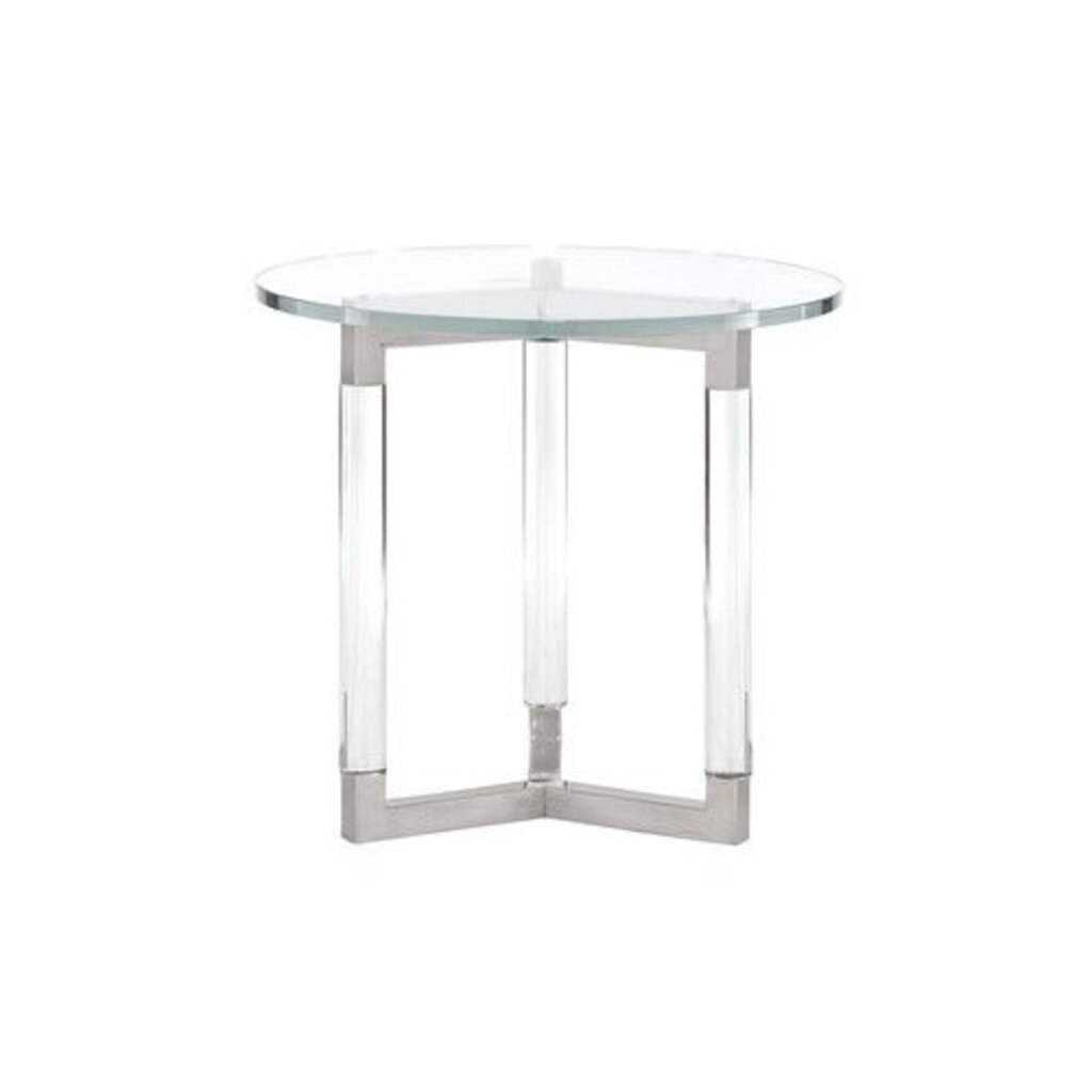 Bernhardt Soho Luxe Round End Table