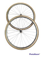 650C Wheelset, Dura-Ace Hubs, Wolber Rims and Tires