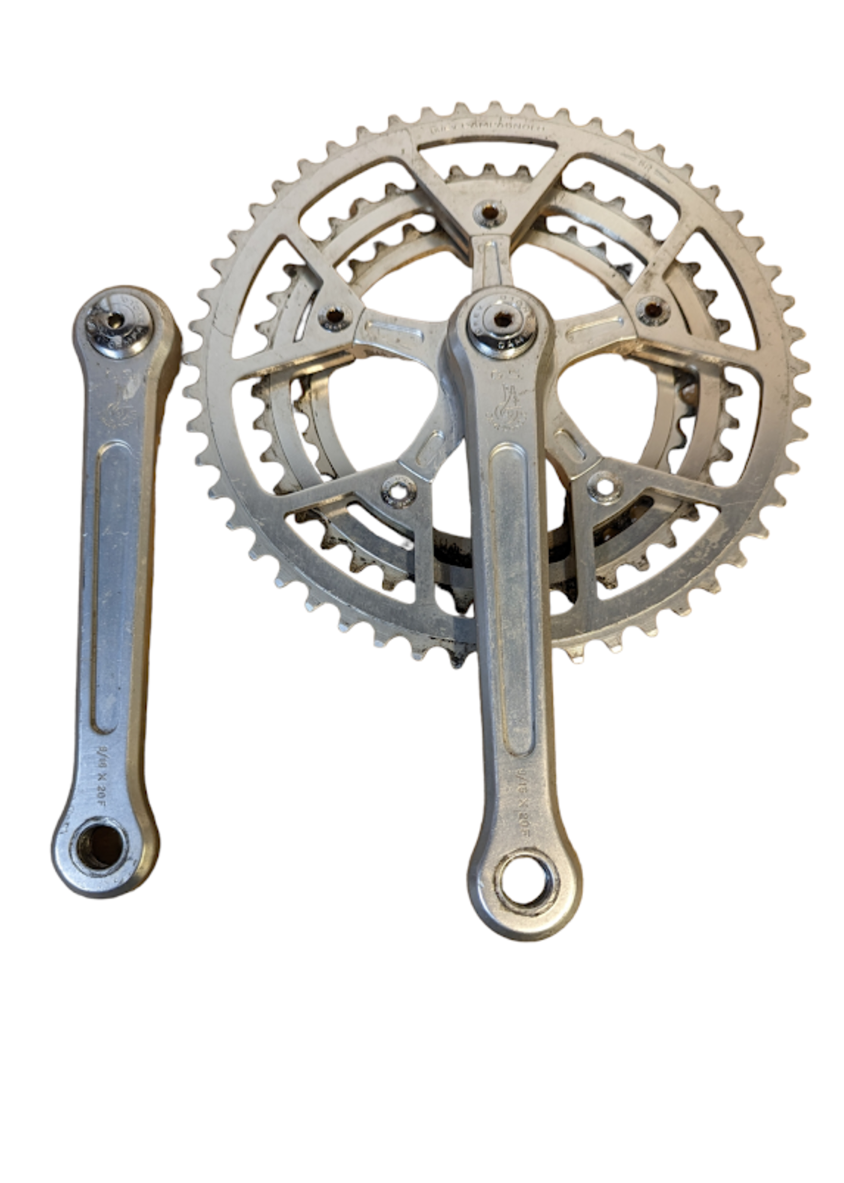 Campagnolo Strada Triple Crankset. 170mm, 52/42/35 Rings