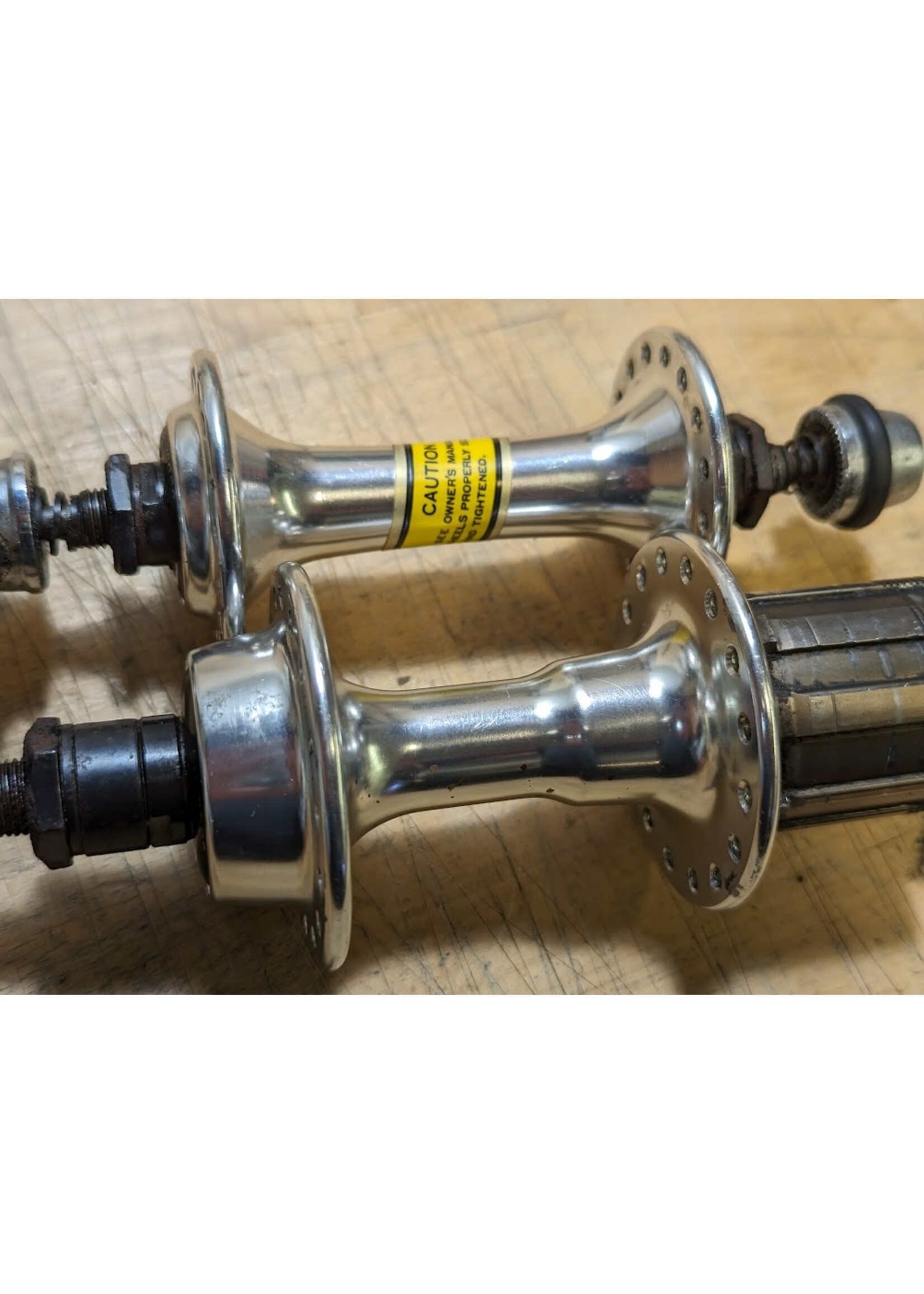 Deore DX 32 hole Hubs. FH-M650 7 speed UG/HG