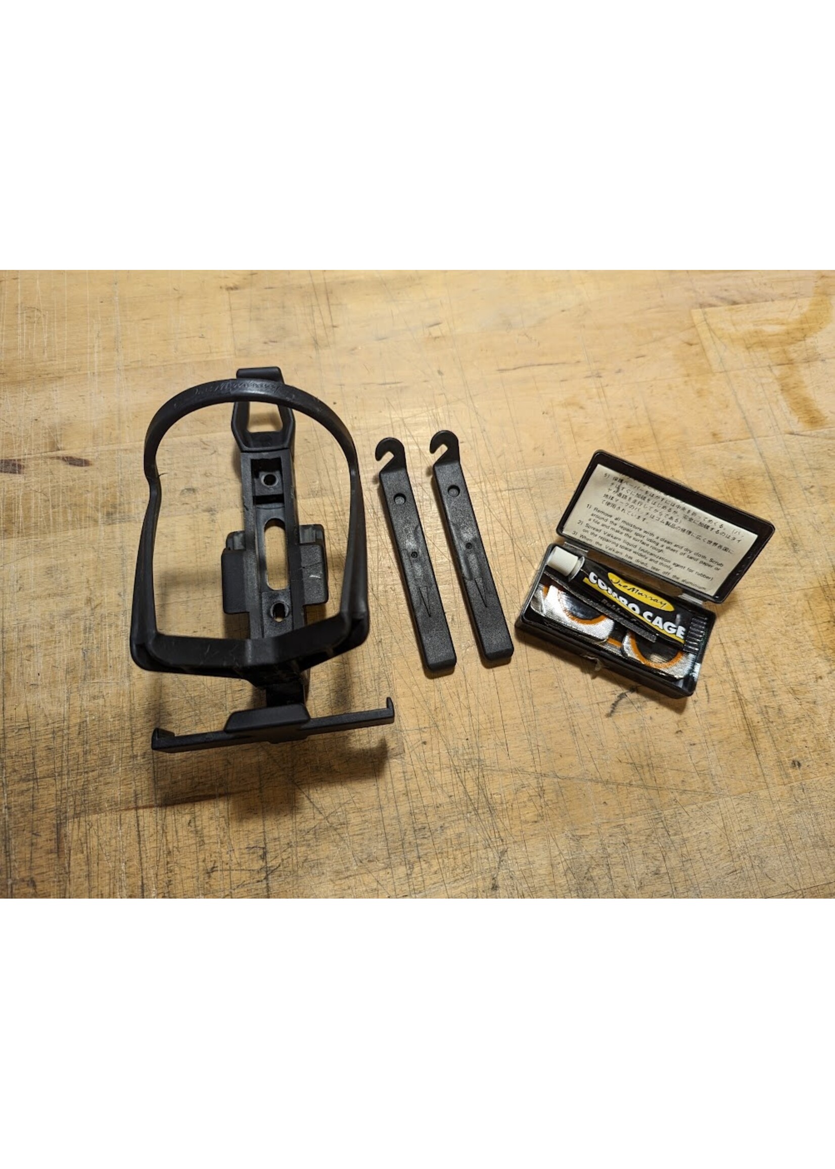 Joe Murray Bottle Cage/Tire Levers/Patch Kit