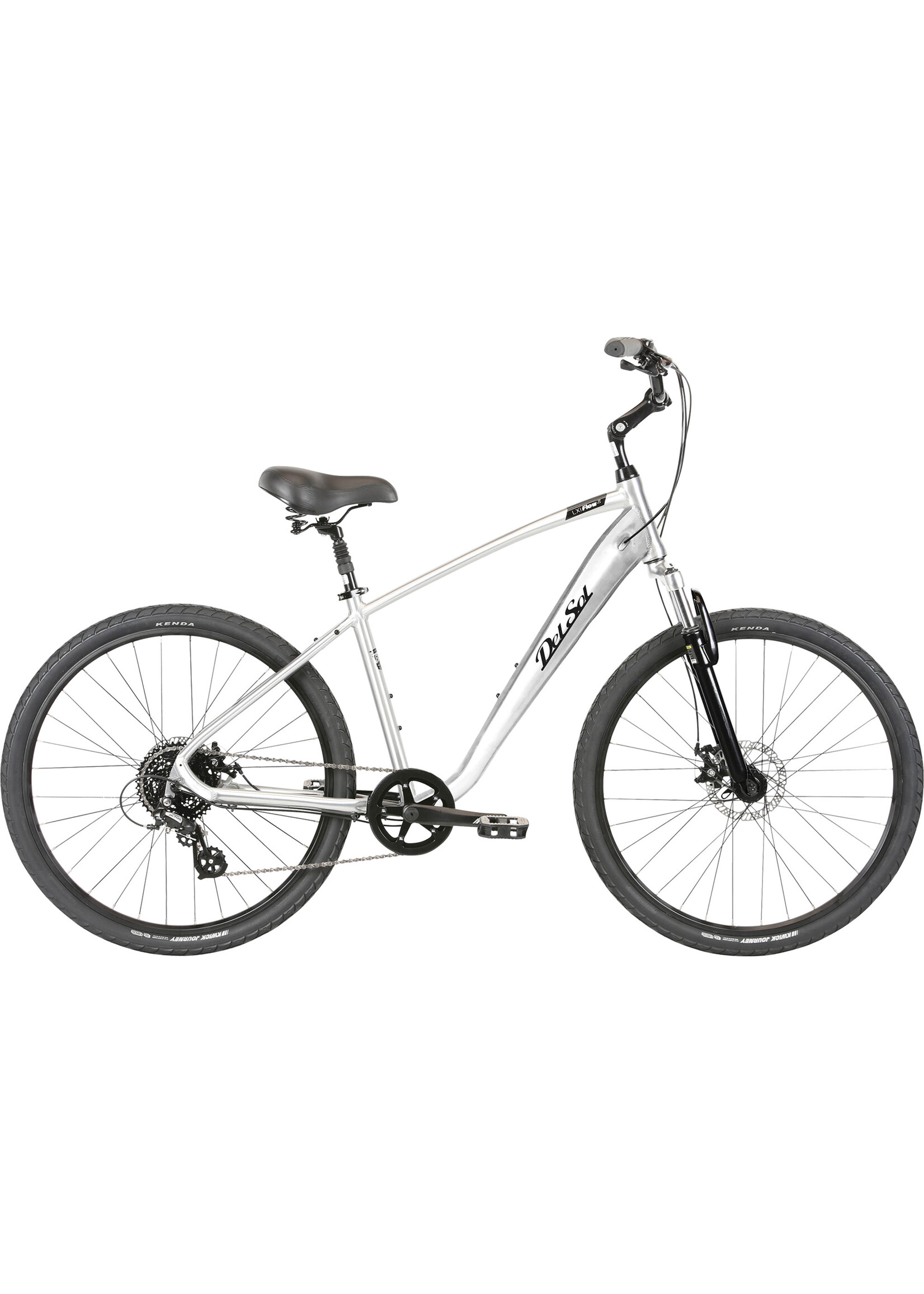 DEL SOL LXI FLOW 2 BRUSHED SILVER 14"