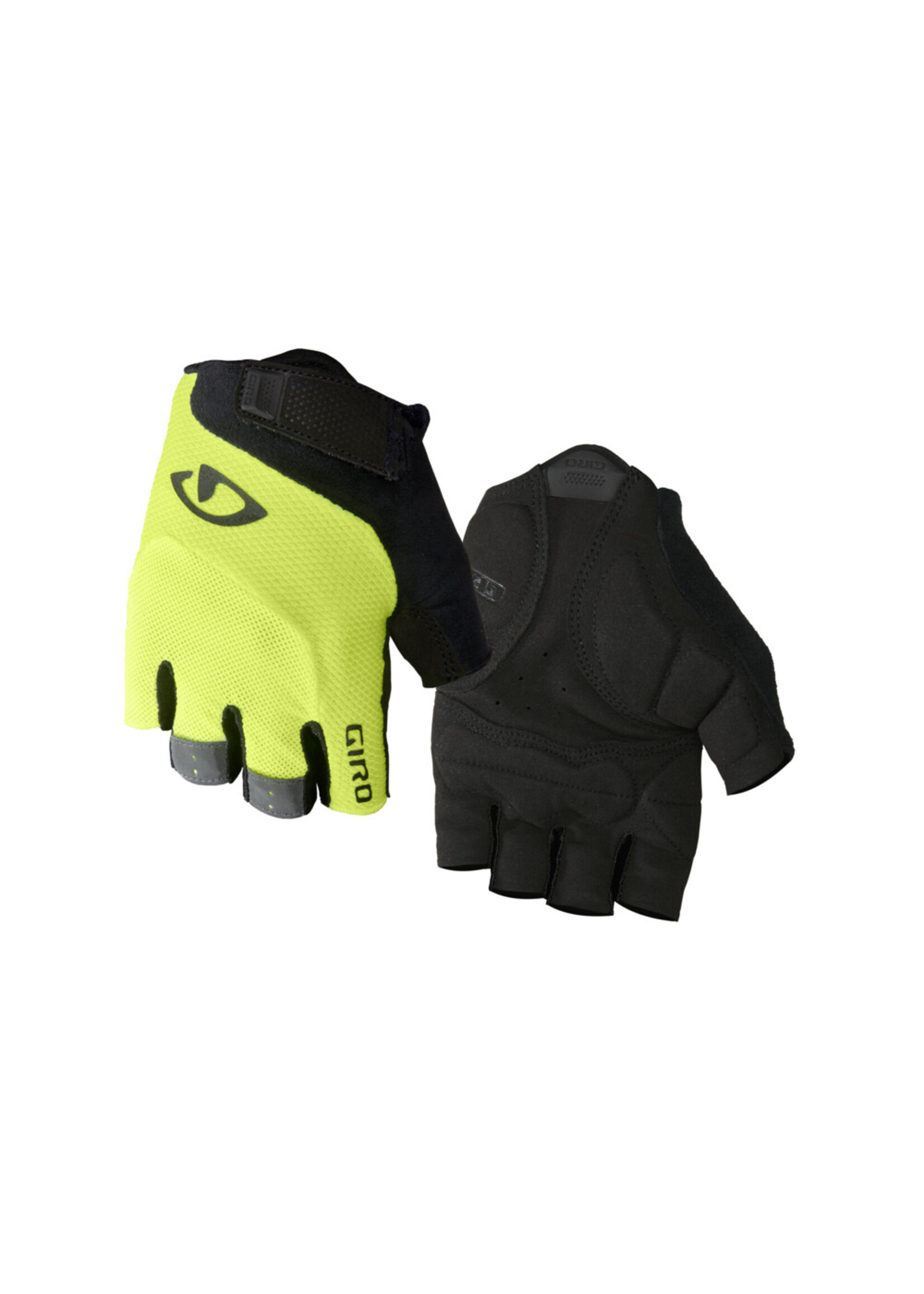 GIRO BRAVO GEL GLOVES - YELLOW