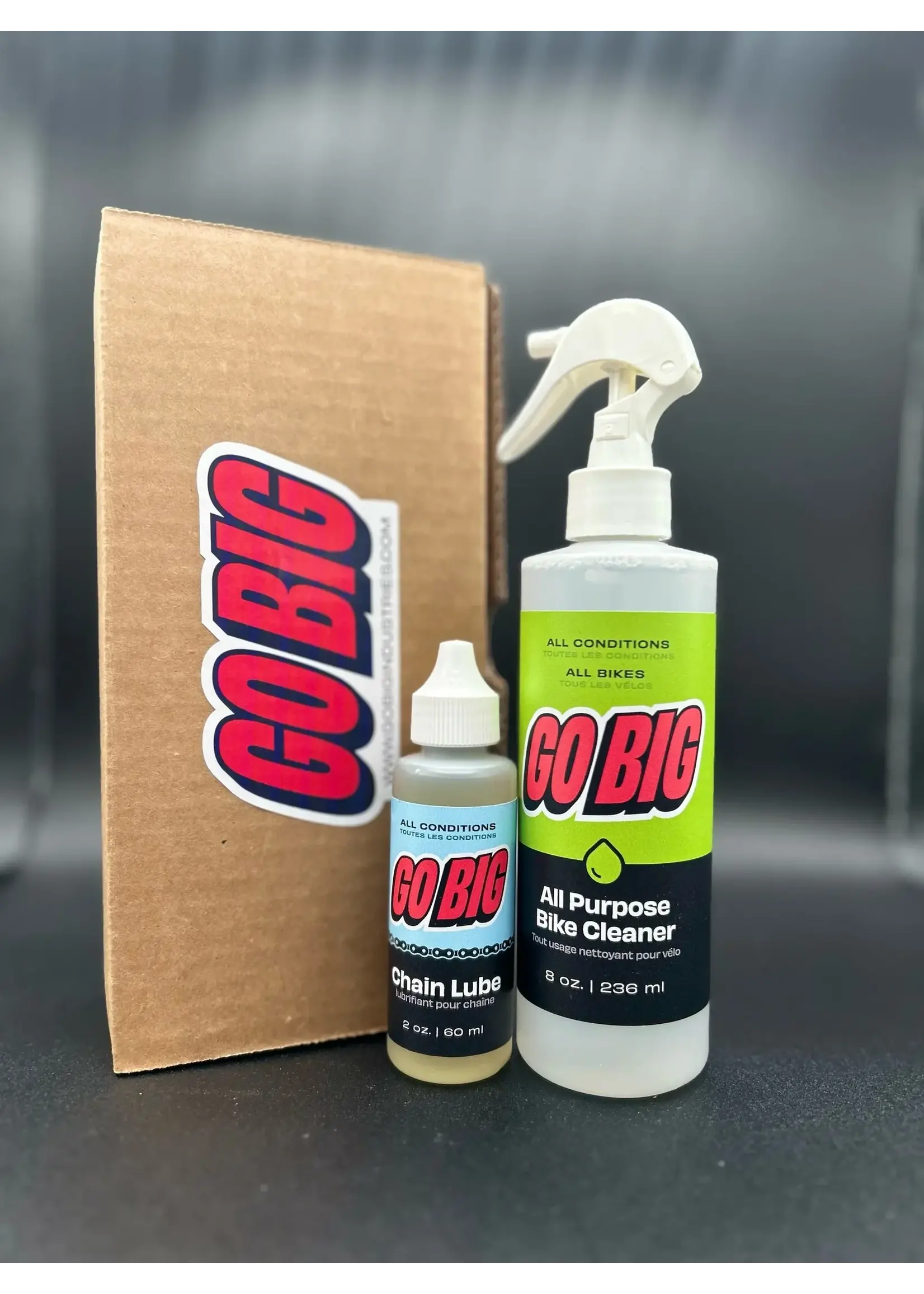 GO BIG INDUSTRIES GO BIG  - COMBO 2oz LUBE/8oz CLEANER