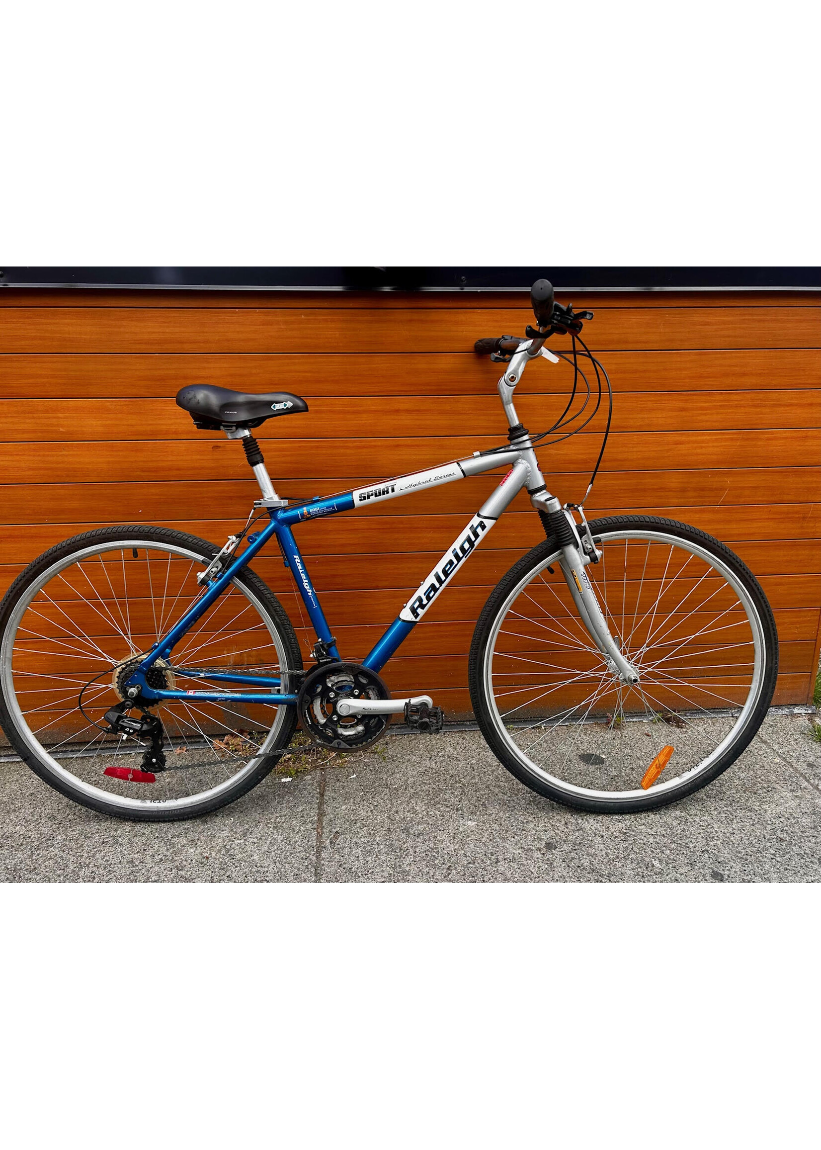 Used Bike Raleigh Sport Hybrid 19" Large - blu/wht