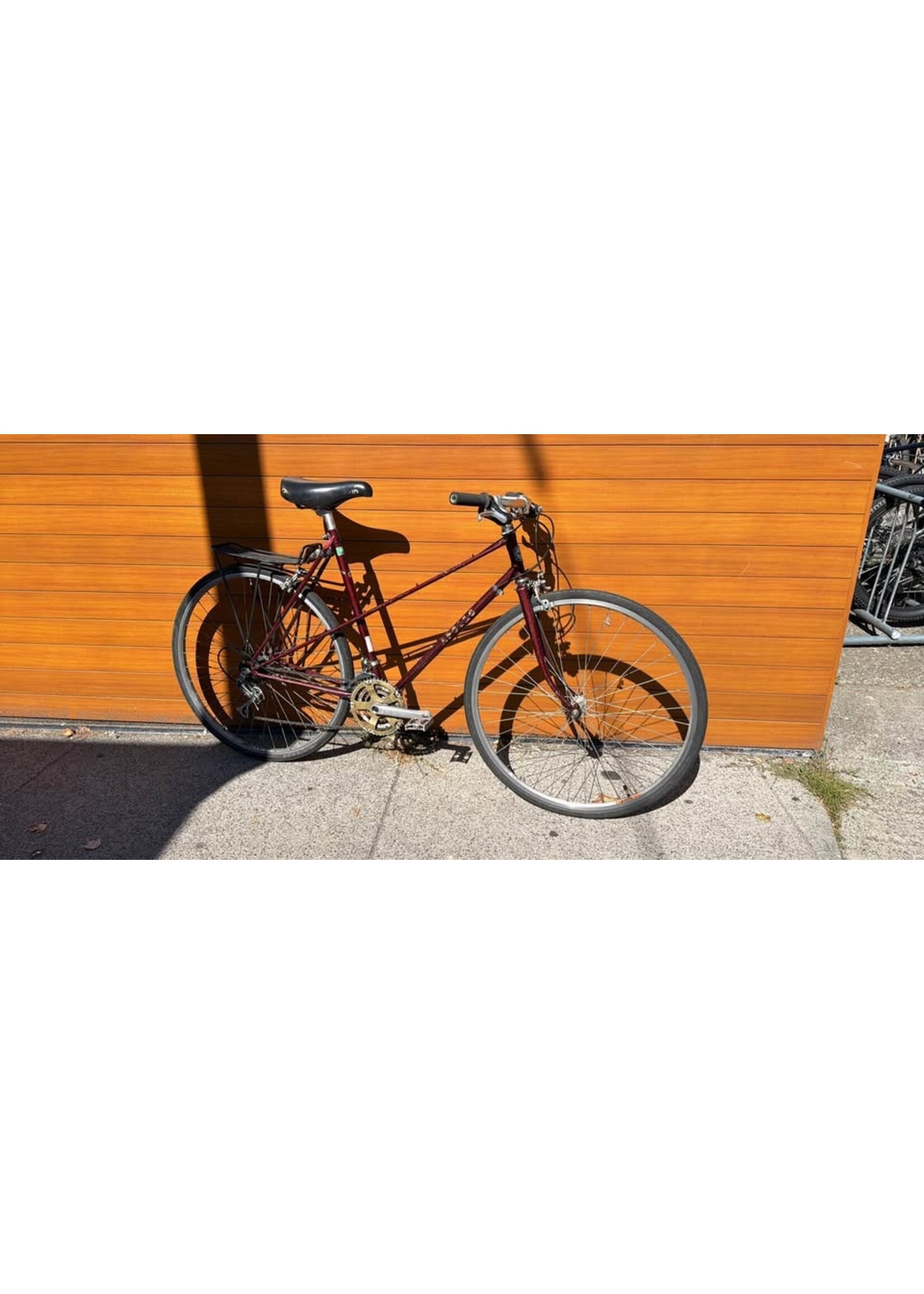 USED BIKE Apollo Mixte Hybrid 22" - Burgundy