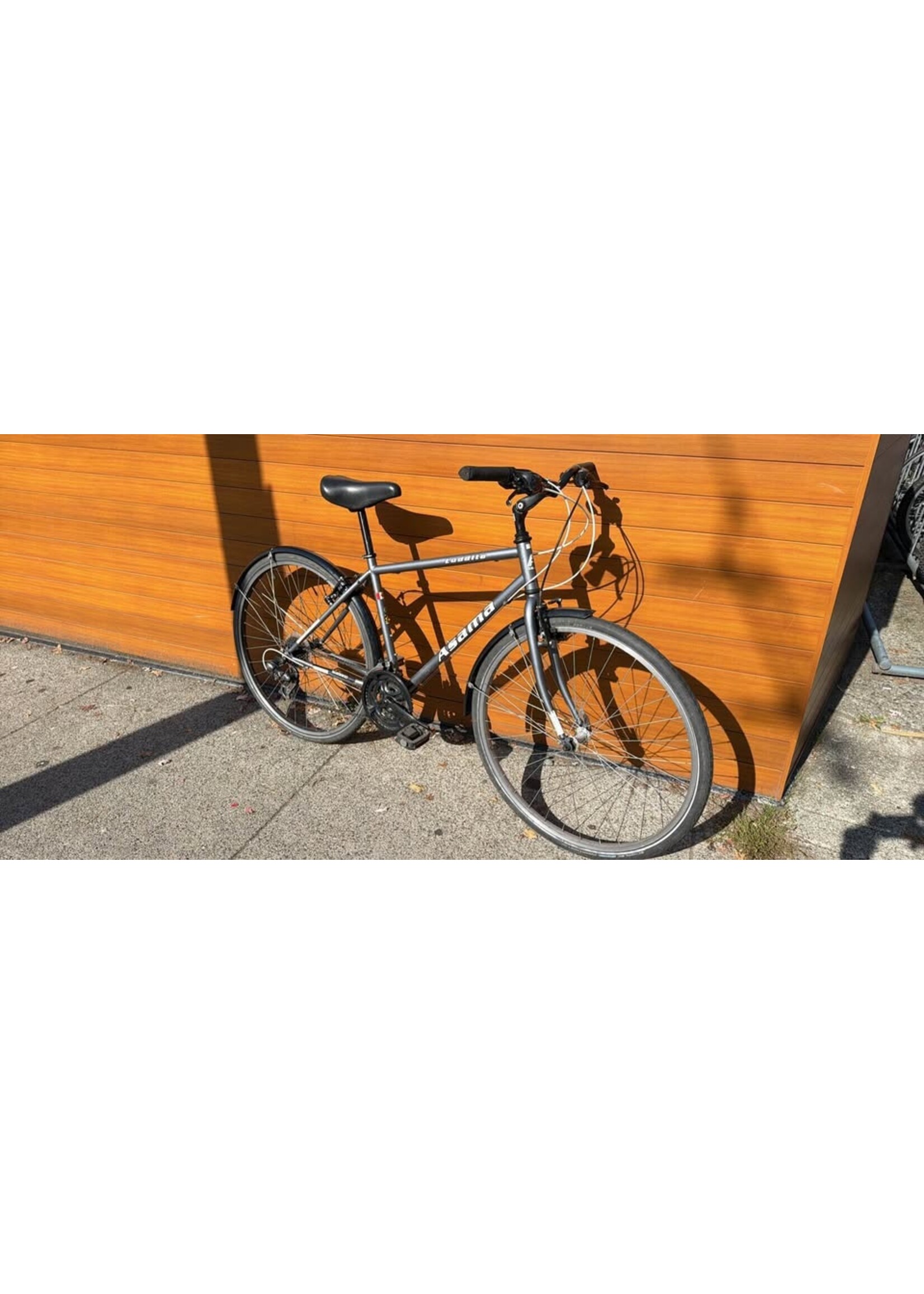 USED BIKE Asama Luddite Hybrid 18" - Silver