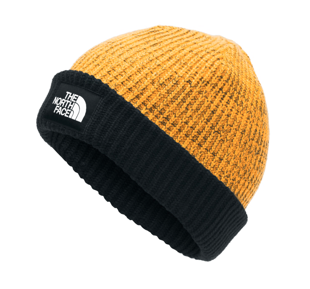 north face salty dog beanie orange