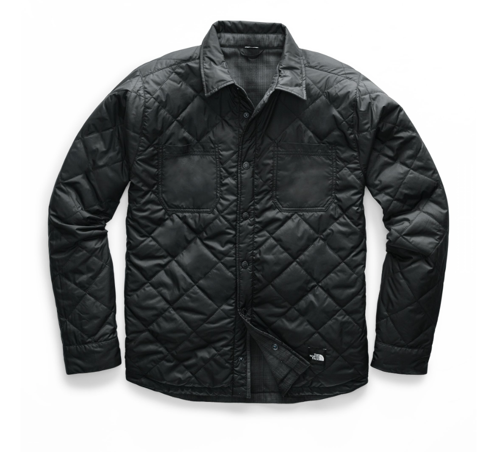 the north face men's fort point insulated reversible flannel