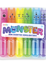 Ooly Mini Monsters Highlighters Scented Neon