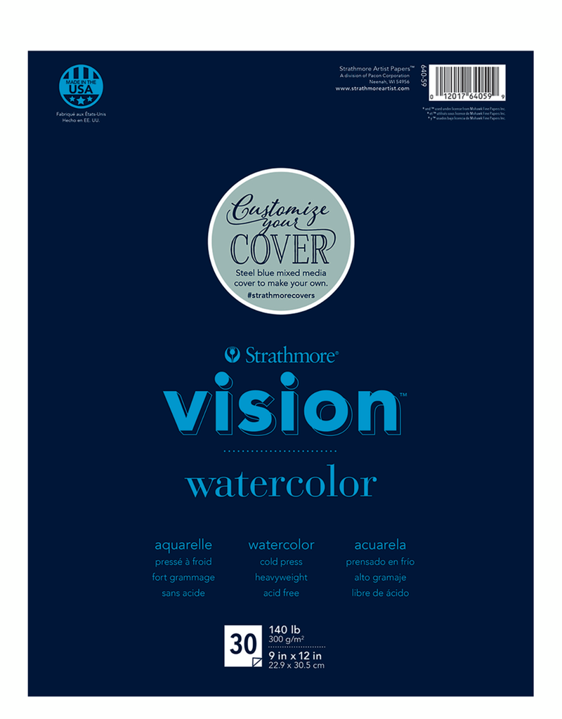 Strathmore Strathmore Vision Watercolor Paper Pad 9 x 12 Inch
