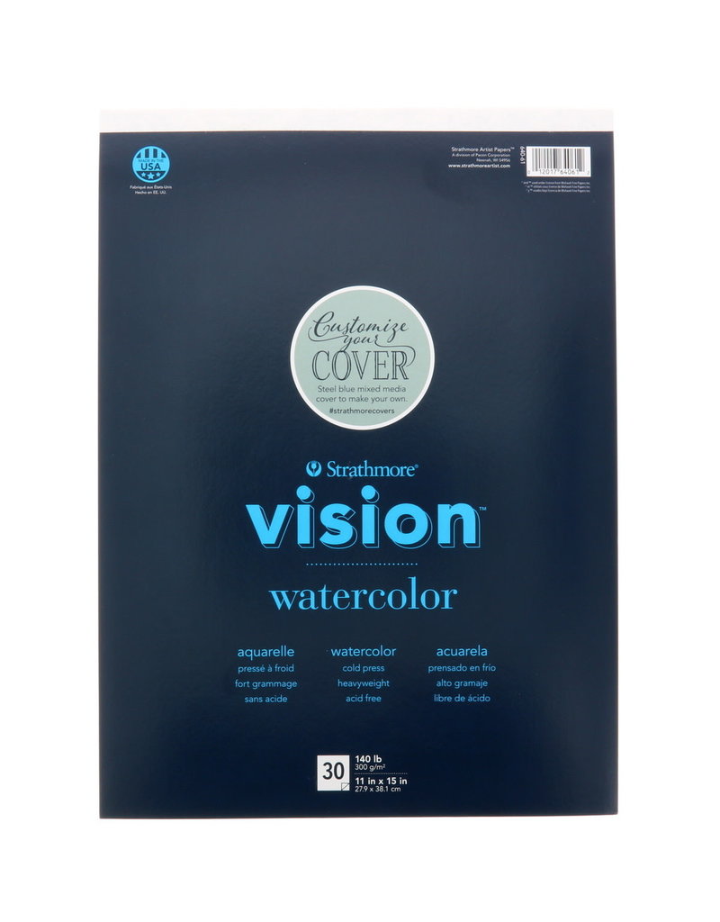 Strathmore Strathmore Vision Watercolor Paper Pad 11 x 15 Inch