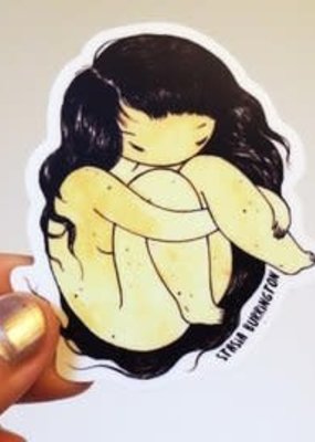 Stasia Burrington Sticker Self Hug