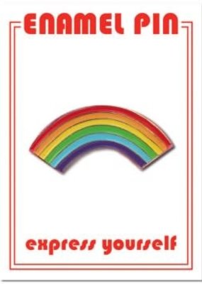 The Found Enamel Pin Rainbow