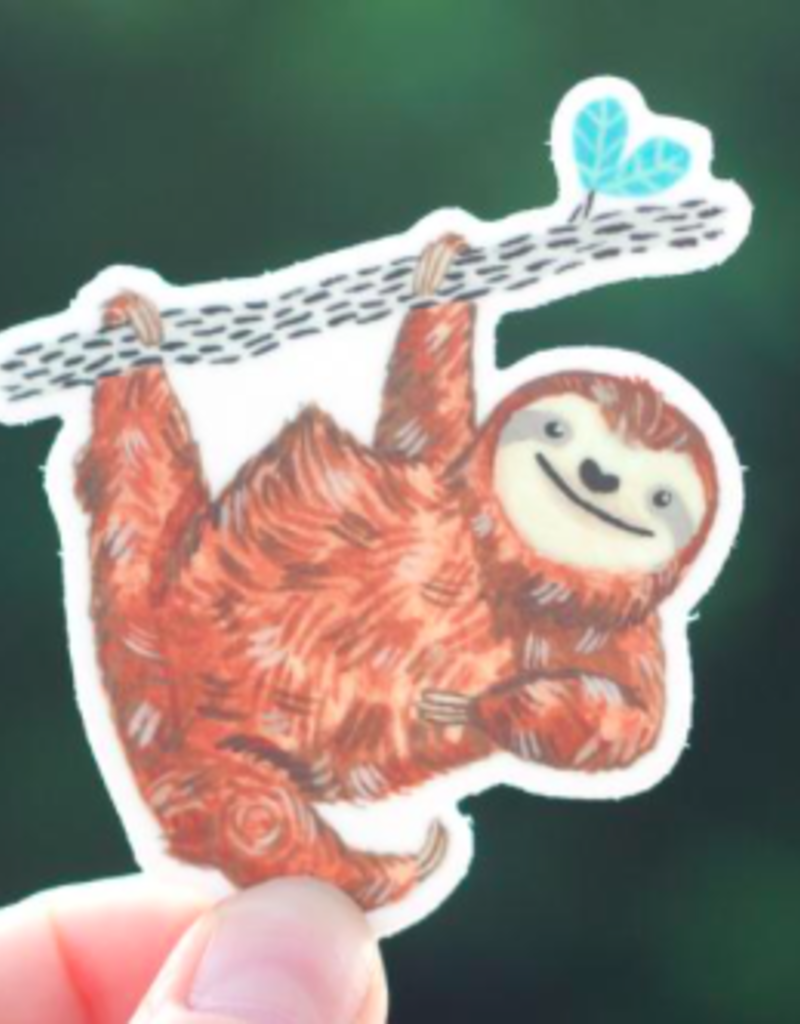 Cactus Club Sticker Sloth