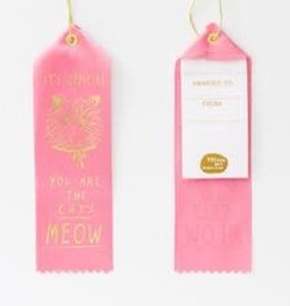 Yellow Owl Workshop Award Ribbon Note Official Cats Meow