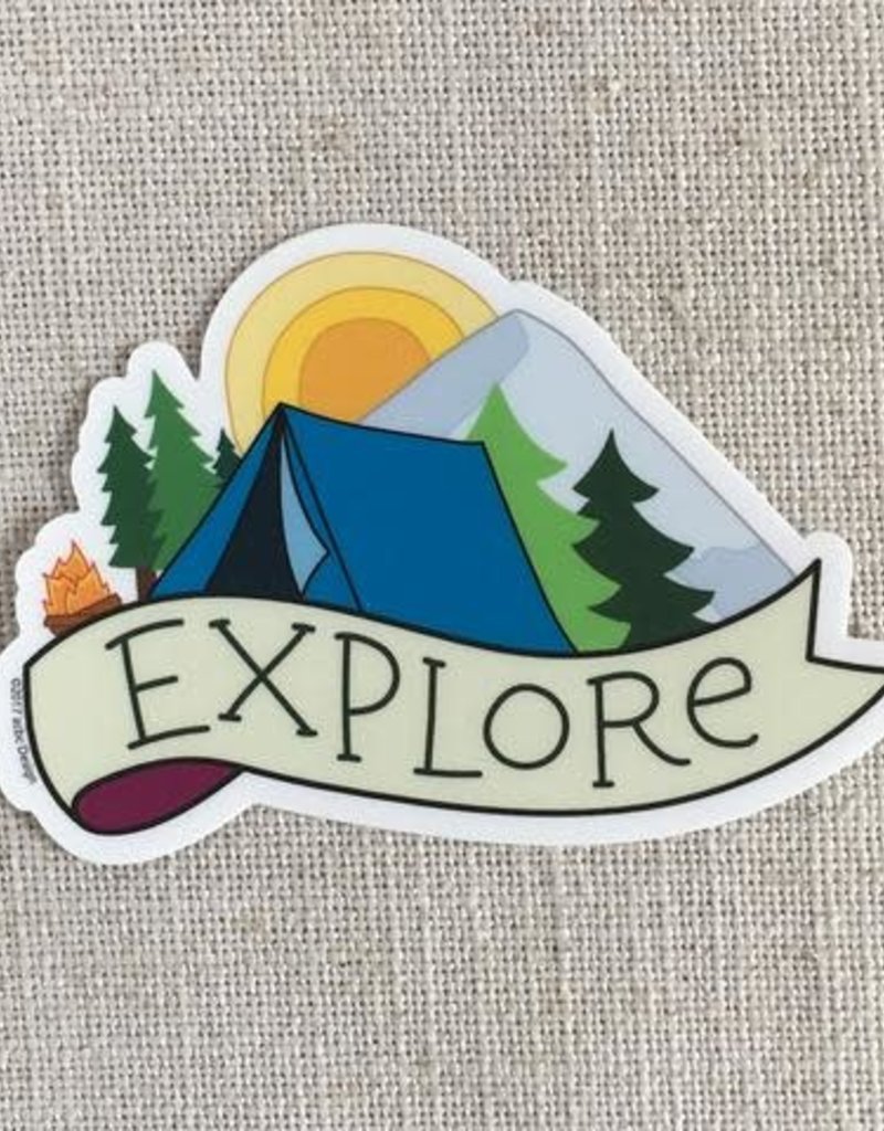 ACBC Sticker Explore Camping