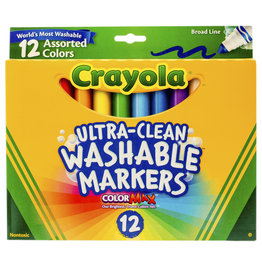 Crayola Ultra-Clean Washable Markers 12 Pack