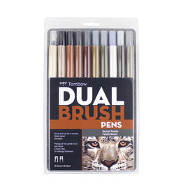 Tombow Tombow Dual Brush Pens 20 Piece Set Neutral Palette