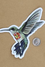 Amy Rose Moore Illustration Sticker Hummingbird