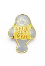 Lucky Horse Press Enamel Pin Chill Out Man