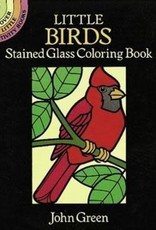 Dover Dover Little Birds Stained Glass Coloring Book