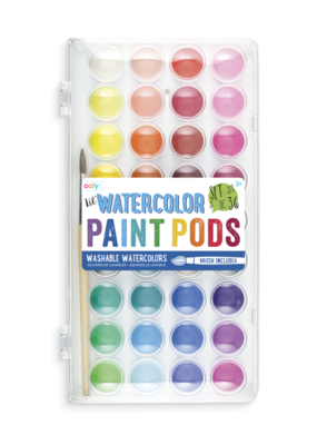 Ooly Lil Paint Pods Watercolor Set Of 36