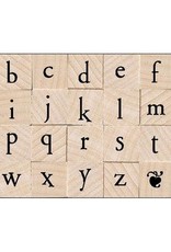 Hero Arts Stamp Alphabet Printers Type Lower Case