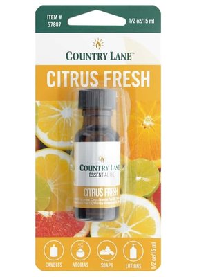 Country Lane Essential Oil .5 oz Citrus Fresh