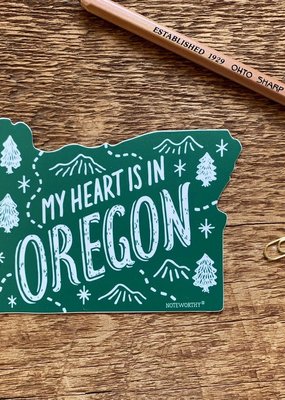 Noteworthy Sticker Oregon State