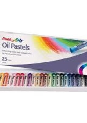 Pentel Oil Pastels Set of 25