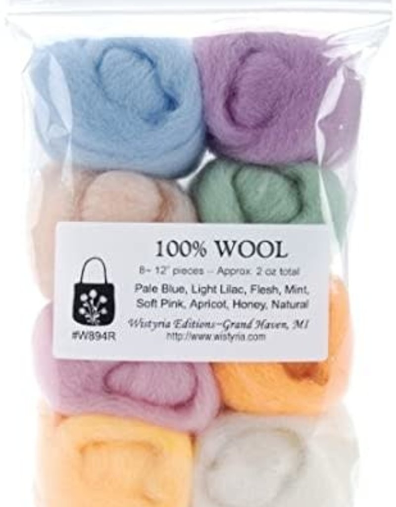 Wistyria Editions Wool Roving Multi Pack