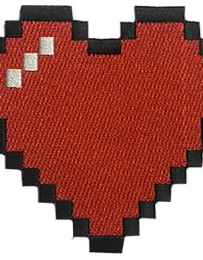 C & D Visionary Patch Pixel Bitmap Heart