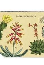 Cavallini Pencil Pouch Cacti and Succulents
