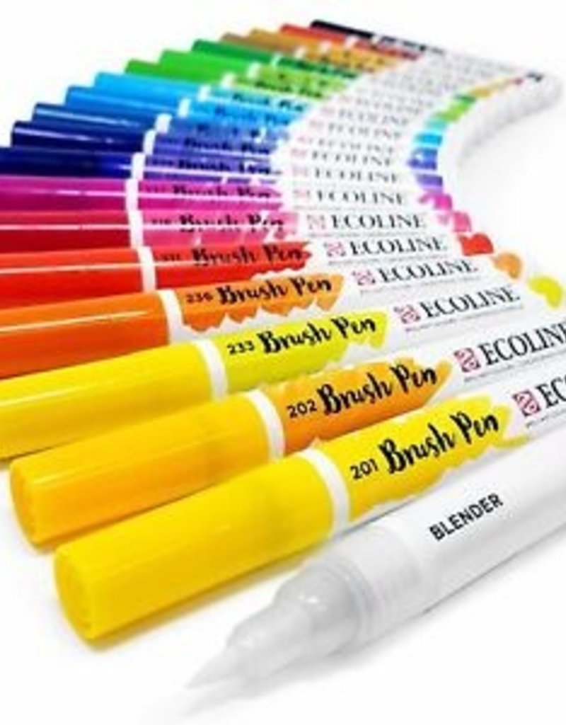 liquid watercolor brush markers