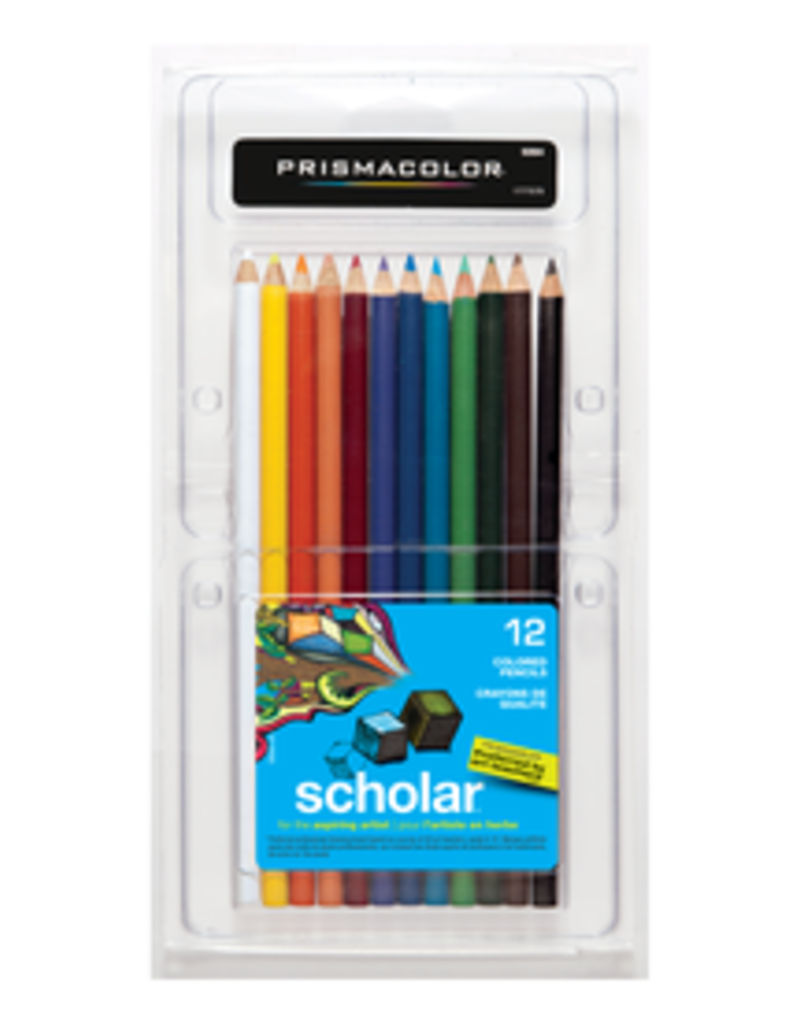 Prismacolor Prisma Scholar 12 Pencil Set - collage