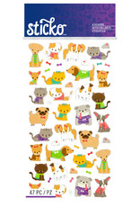 Sticko Stickers Tiny Cats & Dogs