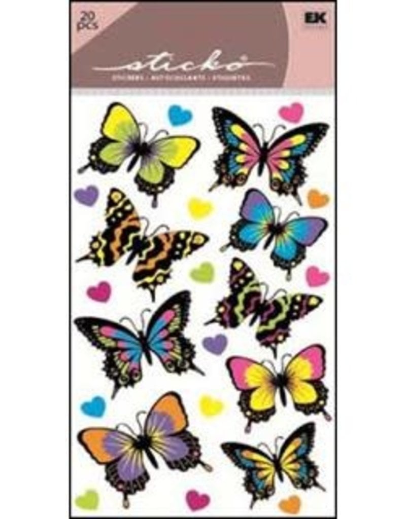 Sticko Stickers Dancing Butterflies