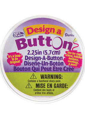 Darice Design a Button 2.5 Inches