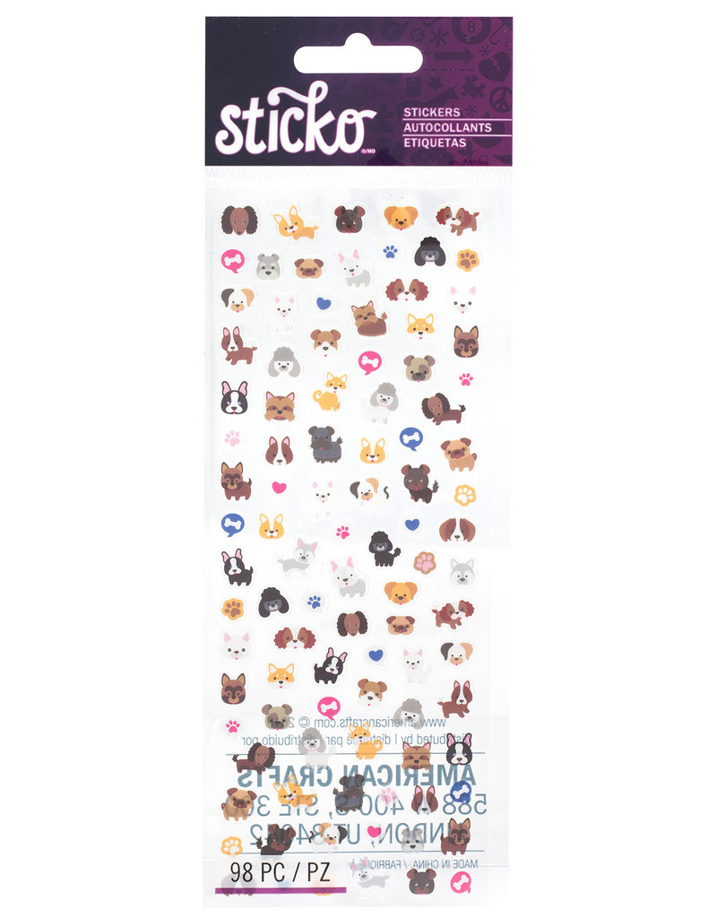 Sticko Sticker Tiny Dogs