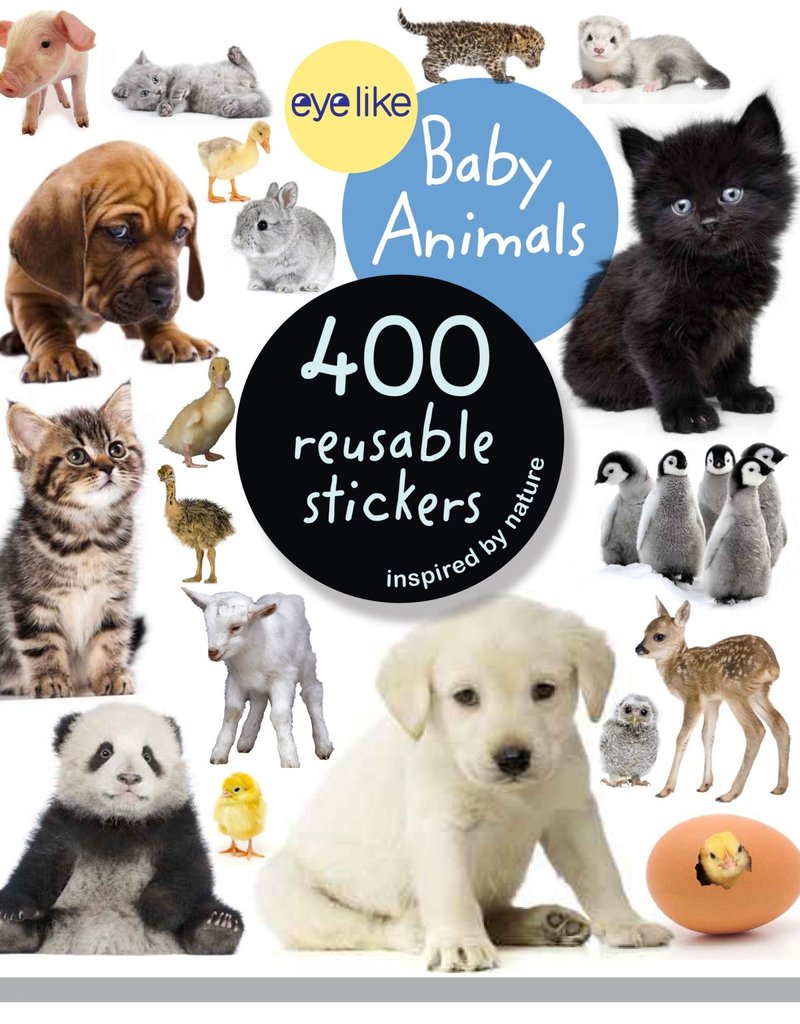 Workman Eyelike Stickers Baby Animals