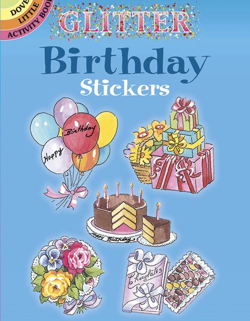 dover glitter sticker books collage collage