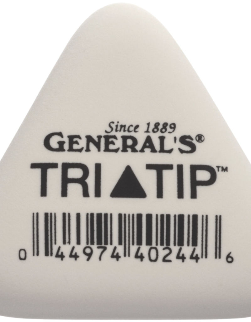 General Pencil Eraser Tri-Tip