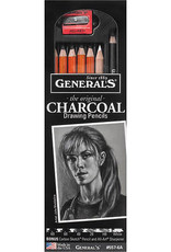 General Pencil Charcoal Drawing Pencil Set 6