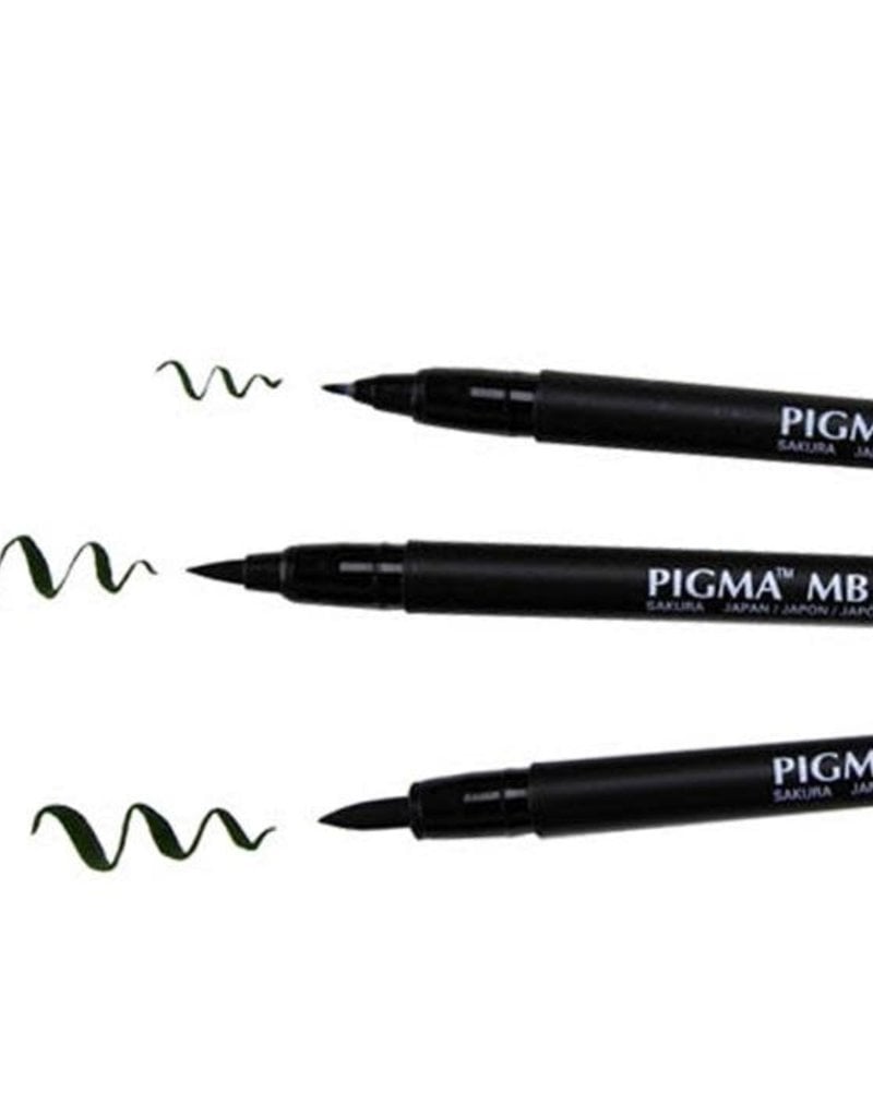 Sakura Pigma Professional Brush Pens Black