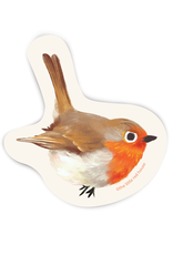 The Little Red House Sticker Robin