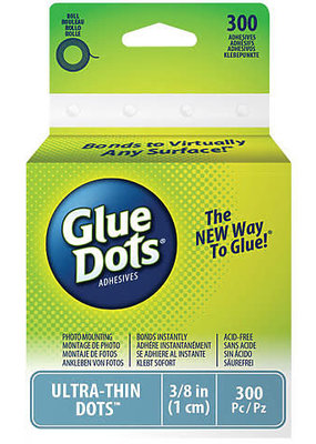 Glue Dots International Glue Dots Roll Ultra Thin 300 Dots