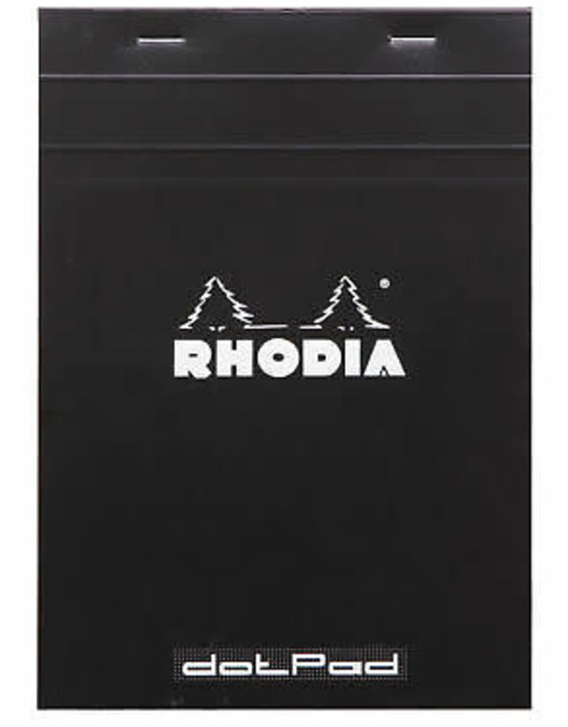 Rhodia Rhodia Dot Pad Black 6 x 8.25